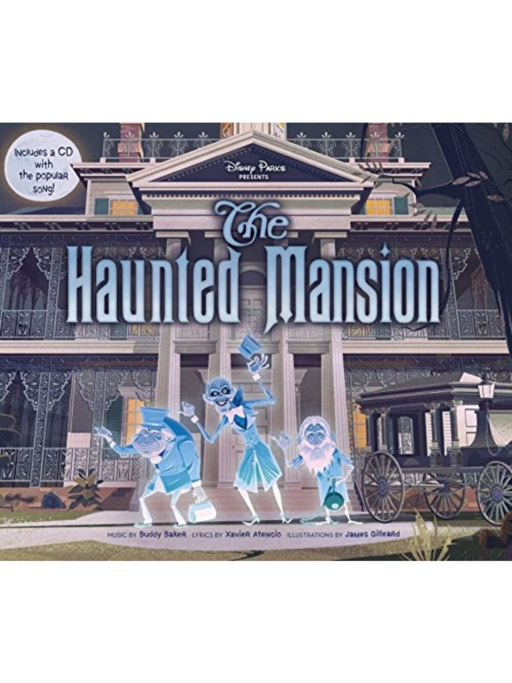Haunted Mansion Collectible with CD Soundtrack - Disney Parks Exclusive Item